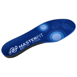 MASTERFIT EZQF Stride Regular Memory Foam Soles - Comfortable Insoles for Standing All Day - Athletic Shoe Inserts for Foot Pain - Shoe Insoles for Men Women - Medium Size