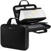 Fireproof Document Organizer Box with Lock & File Folder, Portable