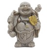 Buddha Statue Resin Mini 8cm Maitreya Laughing Buddha Figurine for
