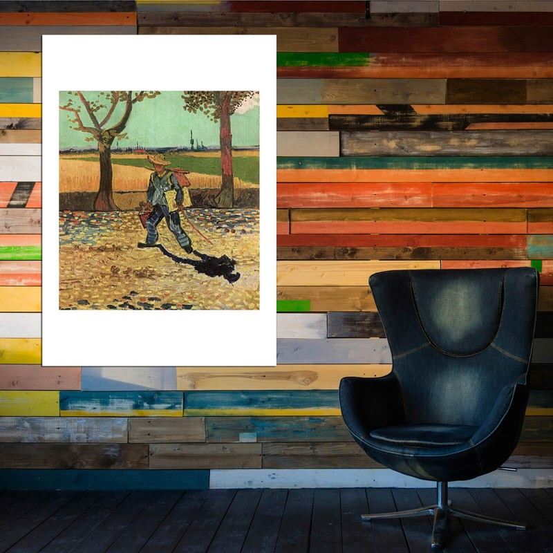 Spiffing Prints Vincent Van Gogh - Self Portrait on the
