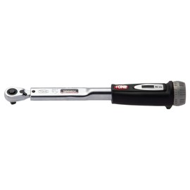 トネ(TONE) プレセット形トルクレンチ(ダイレクトセット・コンパクトヘッドタイプ) T2MN6CH-QL 差込角6.35mm(1/4") ブラック 6N・m
