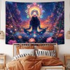 Chakra Tapestry, Seven Chakra Yoga Meditation Tapestry Wall Hanging, Psychedelic