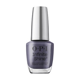 OPI Infinite Shine Long-Wear Dark Crème Finish Opaque Blue Nail Polish, Up to 11 days of wear & Gel-Like Shine, Less is Norse, 0.5 fl oz