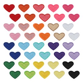 Iron-On Transfers, Pack of 40, Cute Iron-On Patches, Children Adults, Iron-On Patches, Iron-On Patches, Jeans Iron-On Patches, Iron-On Patches, Iron-On Patches for Clothes, Bags