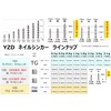 YZD ブラス スティック ダウンショットシンカー (ラウンドアイ） 1.8ｇ 1/16oz 【50個】