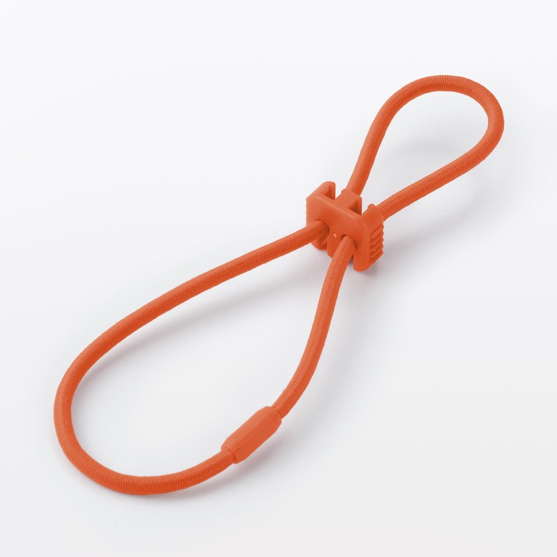 MUJI 23101448 Rubber Cable Ties with Lock, Set of 3