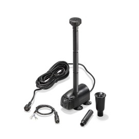 esotec Solar Fountain Pump Replacement Pump Pond Pump WaterSplash 5/470 with Sprinkler Set Universal Single Pump Replacement Part Accessory Pump Extension Pump 12 V/DC IP68 101050