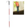 Blind Guide Cane Aluminum Alloy Portable Folding Walking Stick for