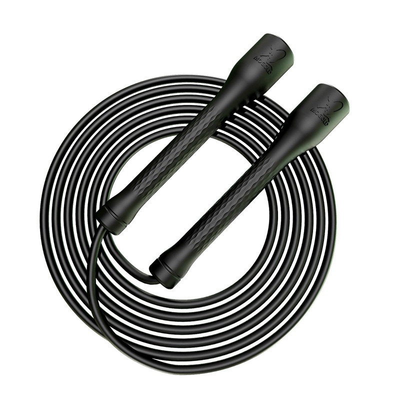MOGOLD Skipping Rope, 300 cm PVC Rope with Cotton Core,