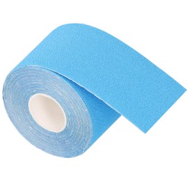 Kinesiology Tape, 5m Roll Elastic Sports Tape, Waterproof Breathable Injury Bandage for Shoulder, Knee, Neck and Muscles(Blue)