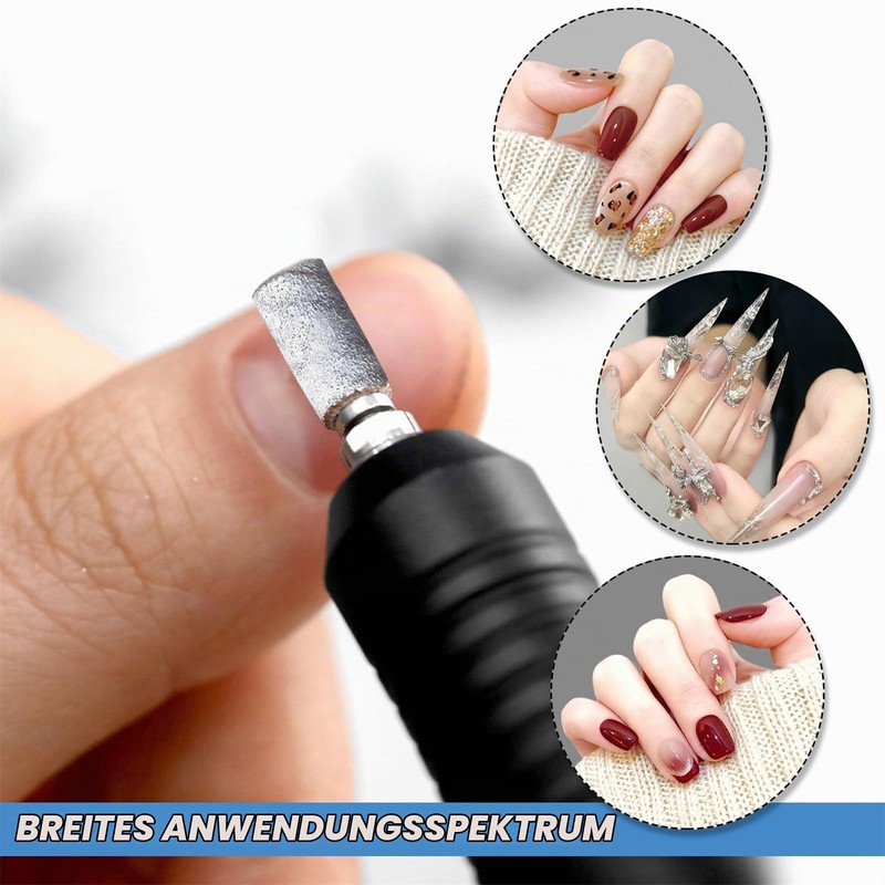 Sanding Sleeves Nail Cutter 240 Grit Sanding Caps Nail Sanding