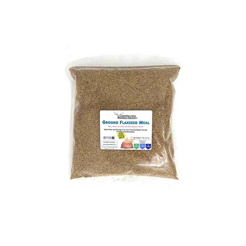 Healthy, All Natural, Ground Flax Seed Meal - 2 Lbs