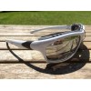 Choppers CP92805 Padded Foam Sunglasses Motorcycle ATV Glasses White Mirror