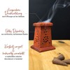Rose Wood Incense Cone Tower Incense Cone Holder Box Suitable