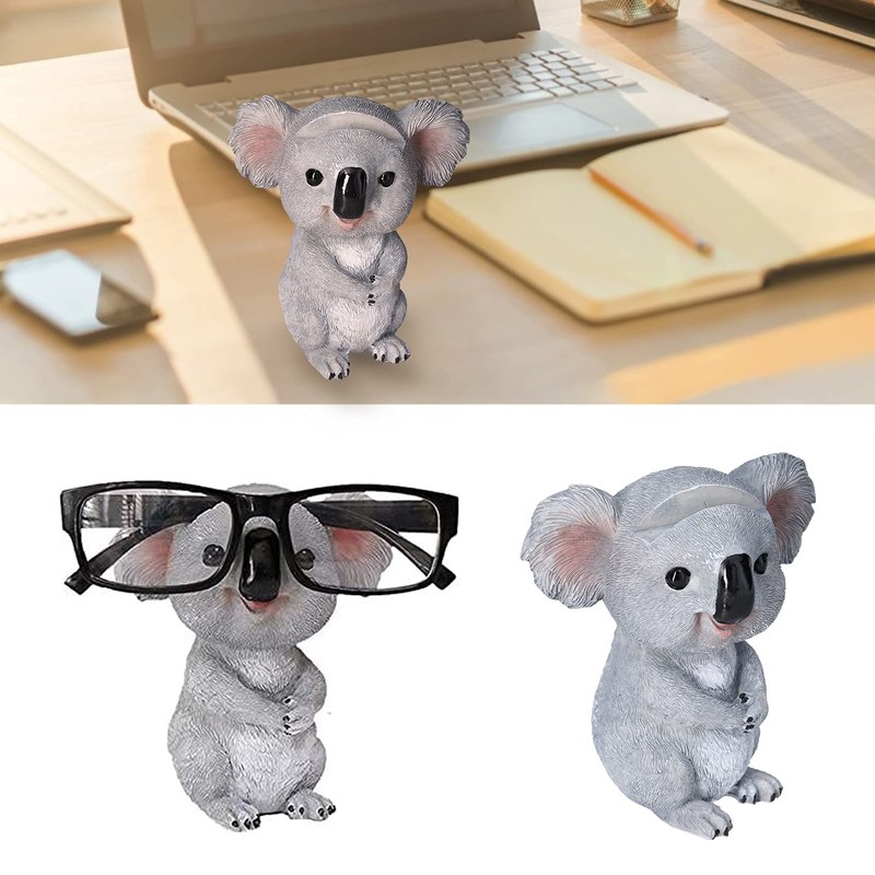 Faceuer Glasses Holder, Koala Shape, Beautiful, Practical, Exquisite Workmanship, Animal