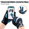Vgo... 1Pair Unisex Motorcycle Riding Gloves,Touchscreen,Anti-slip,Breathable Lightweight Anti-Slip with Fullfinger