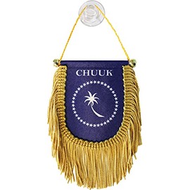 Chuuk - Window Hanging Flag (Shield)