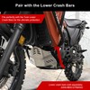 Tusk Crash Bars - Engine Guards Black Compatible with Kawasaki