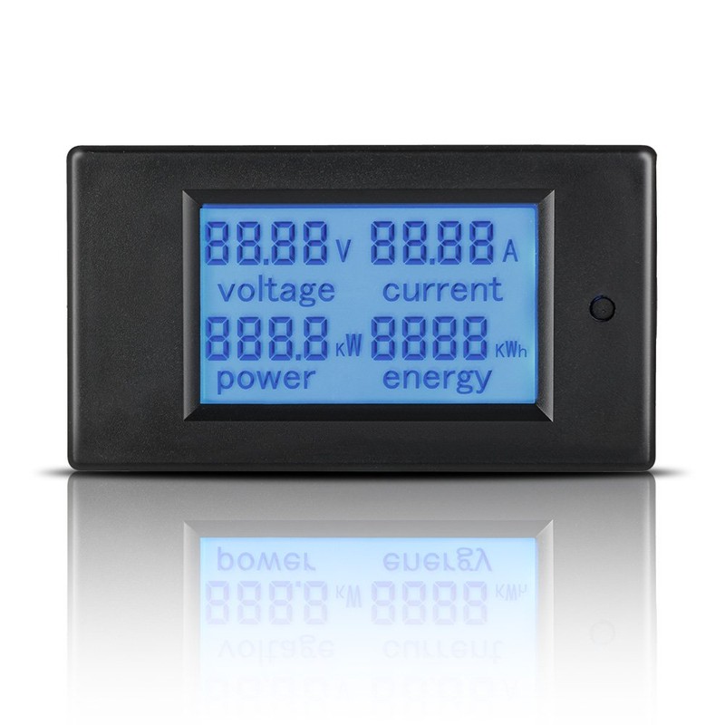 MICTUNING LCD Display Digital Voltage Multimeter DC 6.5-100V 0-100A Current