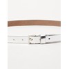 MGM Dolce Women's Belt, Silver (Light Silver)