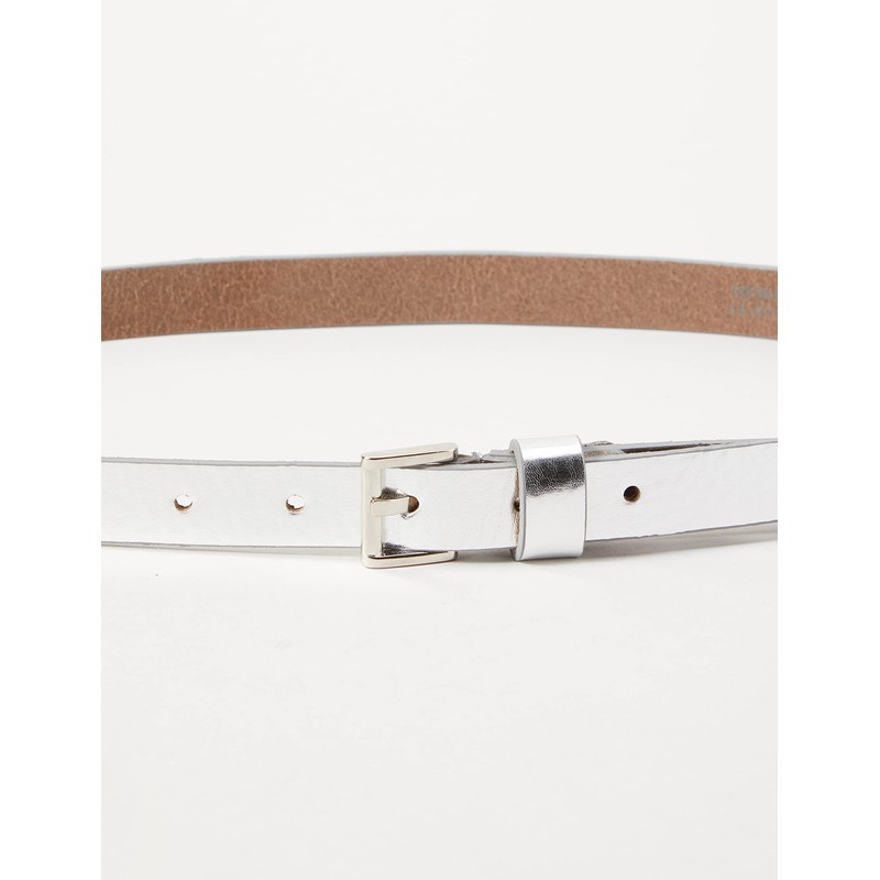 MGM Dolce Women's Belt, Silver (Light Silver)