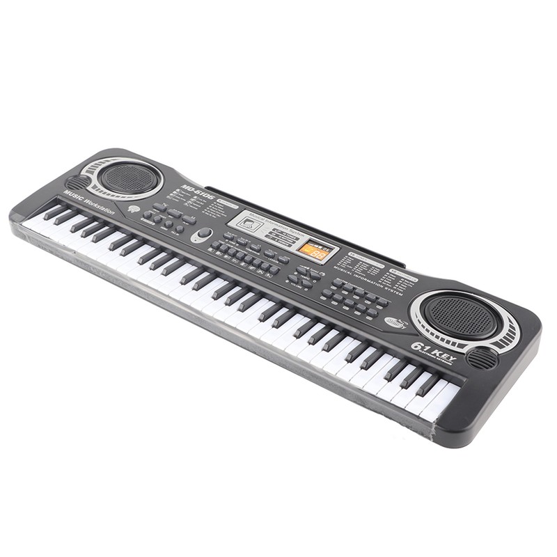 61‑Key Electric Digital Key Board Piano Musical Instruments Kids Toy
