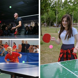 meizhouer Pink Ping Pong Balls: 50 Pack 3 Star 40mm Table Tennis Balls for Outdoor Training Yard Party Kids Game Cat Dog Ferret Toys (Pack of 50 Pink)