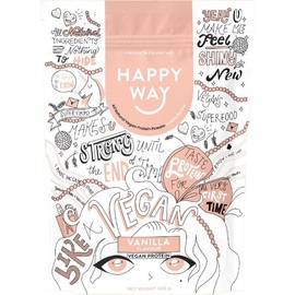 Happy Way Vegan Protein Powder Vanilla 500g