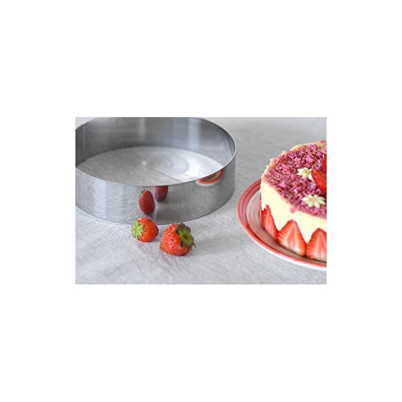 Gobel - Moussering aus Edelstahl Ø 18 cm - Pastetenring
