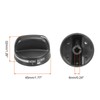PATIKIL WP8273103 Burner Knobs Replacement Control Knob Replaces Part 45mmx32mm