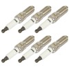 CCIYU Pack of 6 Platinum Iridium car spark plugs Fit