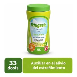 Mugasin Polvo Sabor Lima-limón Frasco Con 230g Fibra Natural