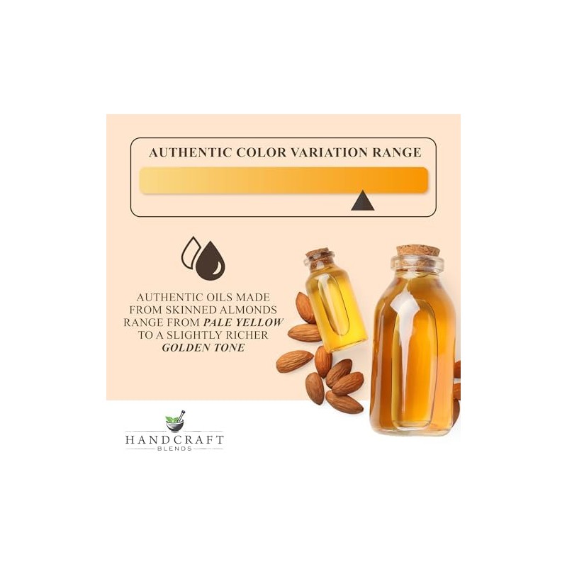 Handcraft Blends Aceite De Almendras Dulces - 28 Fl Oz