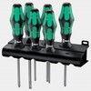 Wera 105622 Kraftform Plus Slotted/PH/PZ Screwdriver Set + Rack