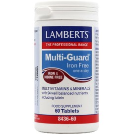 Lamberts Multi-Guard Iron Free Formula 60 Tablets
