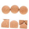 Abaodam 32mm Wooden Foosball Table Balls 5 Pcs Cork Replacement