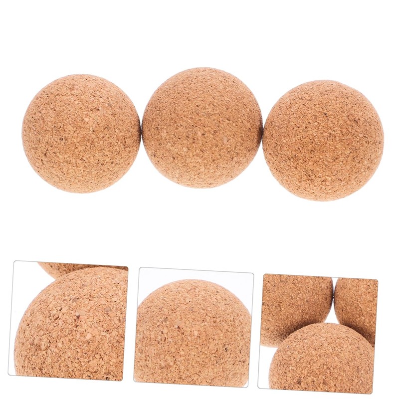 Abaodam 32mm Wooden Foosball Table Balls 5 Pcs Cork Replacement