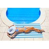 ZSYIULIA Large Beach Towel 160x90cm - Quick Dry Microfibre &