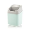 Minky Utensil Caddy, Pastel Green, One Size