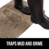 Gorilla Grip Original Indoor Durable Chenille Doormat, 24x17, Absorbent Machine
