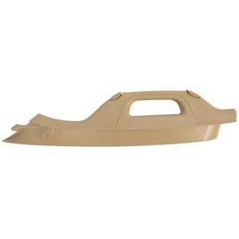 ECOTRIC A Pillar Grab Handle Interior Trim Passenger Side Compatible with 2011-2015 Ford F250 F350 F450 F550 Super Duty Replacement for BC3Z-2503598-AA Tan