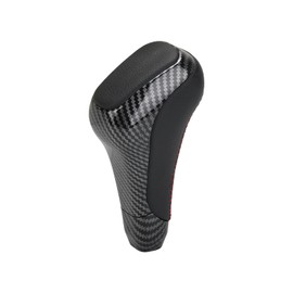 QCESEV Automatic Gear Shift Knob Head Lever Replacement for PTR5734140 PTR57-34141 Compatible with 2012-2023 Toyota 4Runner 2014-2021 Tundra TRD PRO Shifter Knob Handle Lever Carbon Fiber Pattern