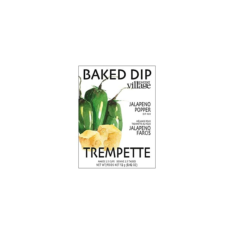 Gourmet Village Baked Dip Mix (Jalapeno Popper)