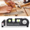 Multipurpose Laser Leveller Infrared Spirit Level Tape Measure Tool for