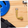 ULTECHNOVO 2PCS Angled Brass Tire Valve Extension Adapter for Quick