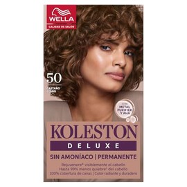 Koleston Deluxe Tinte Permanente Sin Amoniaco 50 Castaño Claro