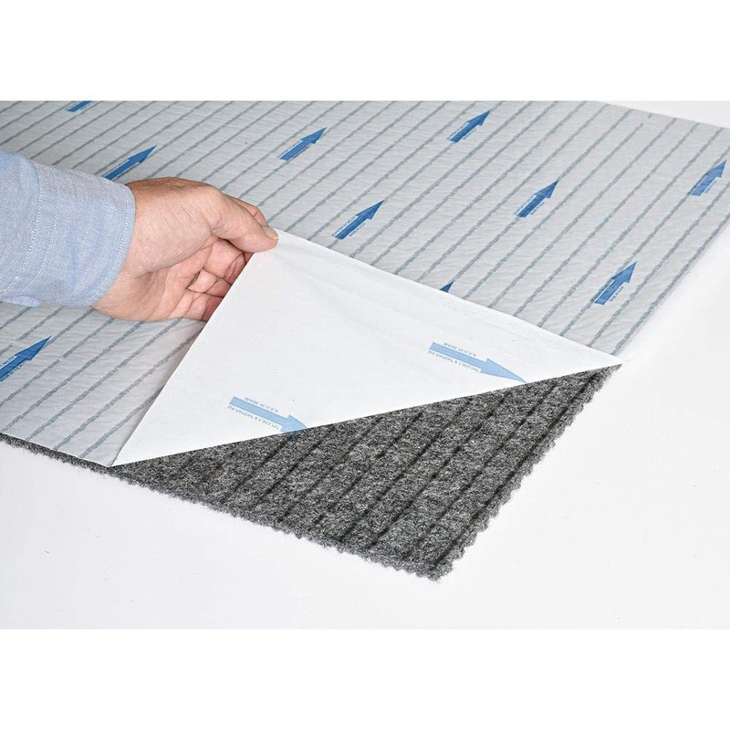 FOSS 7SDMN6615PK Coutr,Peelnstick Tile N66 Sky Grey,PK15