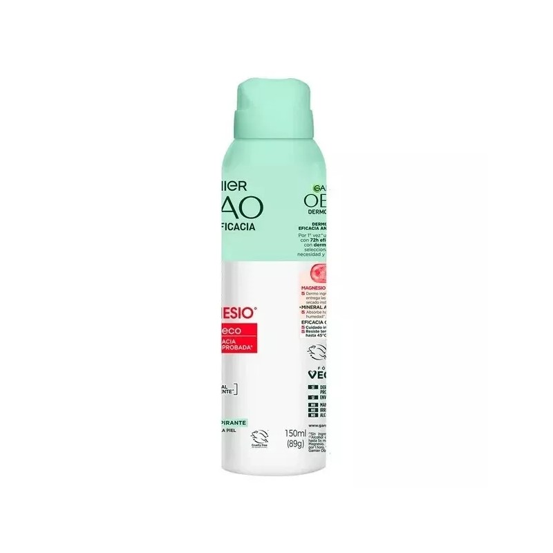 Garnier 3 X GARNIER OBAO DERMO EFICACIA ANTI TRANSPIRANTE MAGNESIO
