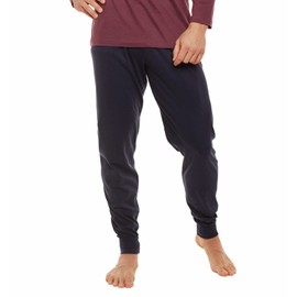 Selente Sweet Dreams Men's Modern and Comfortable Soft Cotton Pyjamas / Shorty Pyjamas Various Models, Bordeaux/Navy