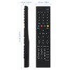 AULCMEET Smart TV Remote Control fit for TCL RC610JJR1 RC610JJR2